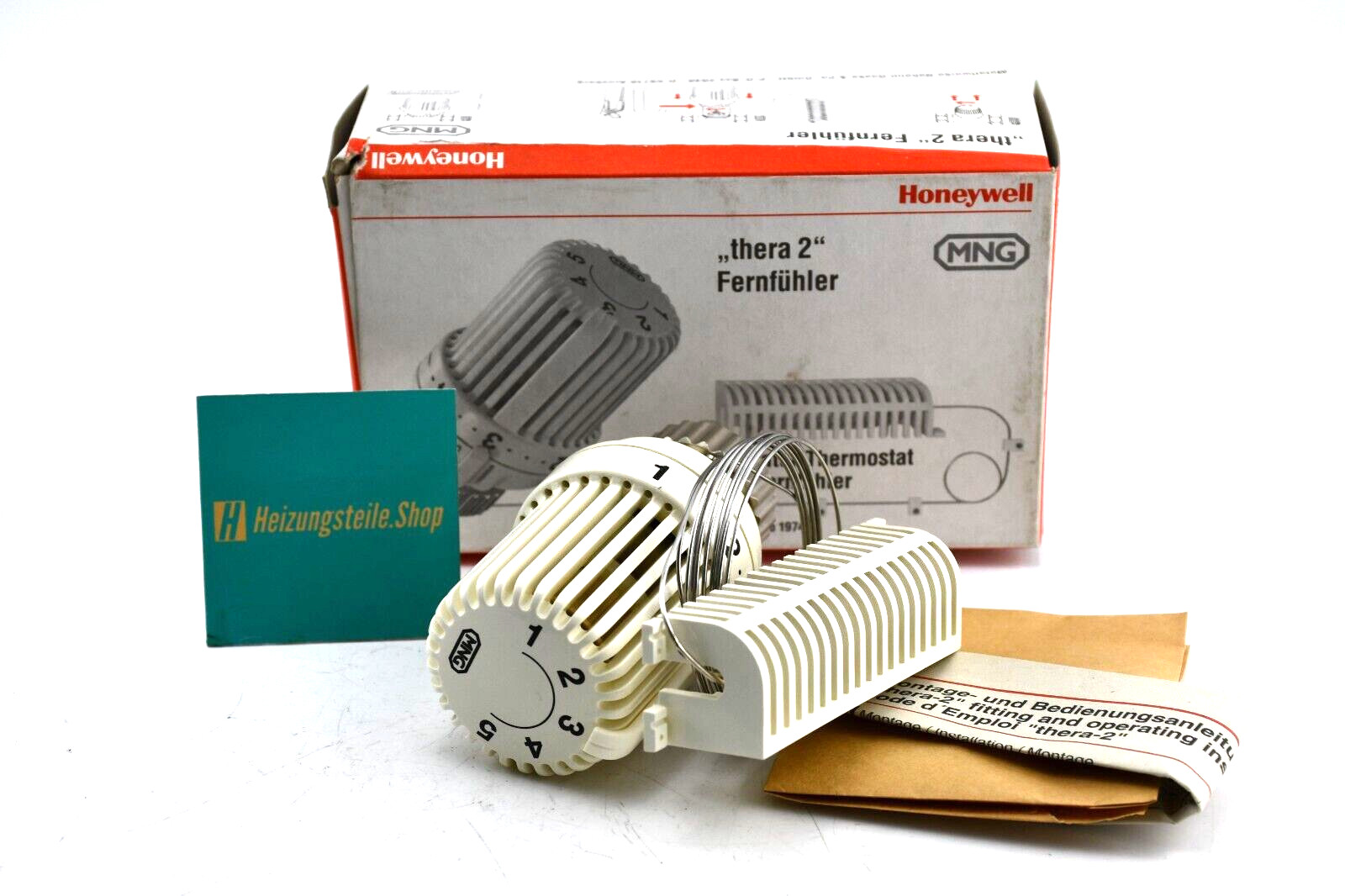 Honeywell MNG Thermostatkopf mit Fernfühler - 2m thera 2 / T600120 T900120