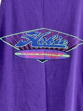 Vtg Hobie Tank Top Men Medium 80s 90s Single Stitch Shark Surfboard Retro