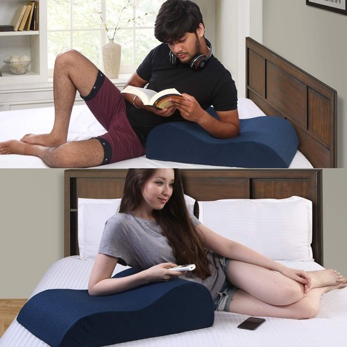 Lounge Leg Rest Elevator Wedge Pillow, Random Dark Colors Standard - Picture 5 of 6