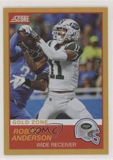 2019 Score Gold Zone 27/50 Robby Anderson #156 eq1
