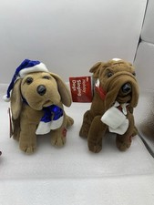 2 PBC 6" Animated Holiday Musical Dog Plush (NOT WORKING DONT SING) PL