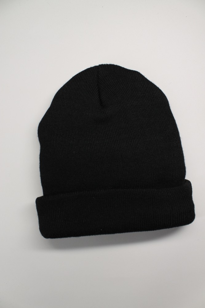 Basic black winter cuff cap extra insulation and … - image 2