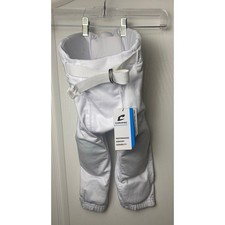 CHAMPRO White Padded Safety Integrated Football Practice Pant Size Youth Small