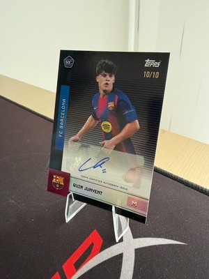 Topps Barcelona Team set 25/26 RC Quim Junyent auto /10