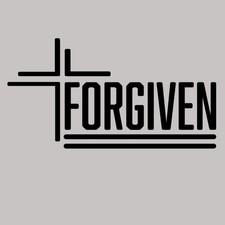 Forgiven Christian Jesus faith Decal Sticker Car Truck Wall Door Window Laptop
