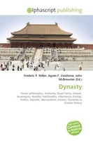 Frederic P. Miller (U. A.) | Dynasty | Taschenbuch | Englisch (2026)