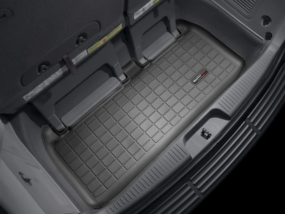 Forro de maletero de carga WeatherTech para Hyundai Entourage 2007-2010 - negro Foto 2 de 4