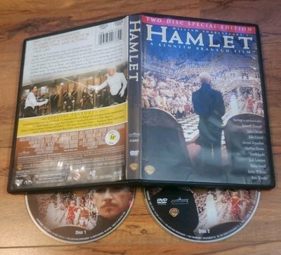 /7210 Hamlet (1996, Kenneth Branagh) Two-Disc Special Edition DVD OOP