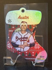 2024 Topps Holiday - Stocking Die-Cut Ornaments Austin Riley #SDC-14