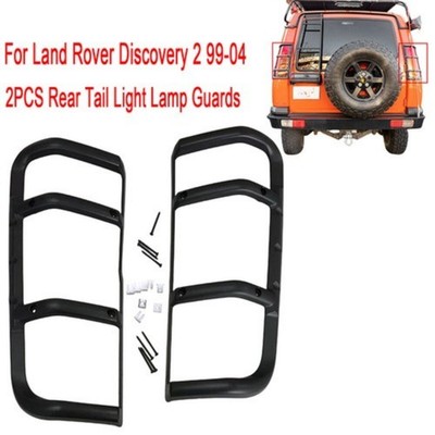 Rear Tail Light Lamp Guards Set Pair For 1999-04 Land Rover Discovery 2 STC53194