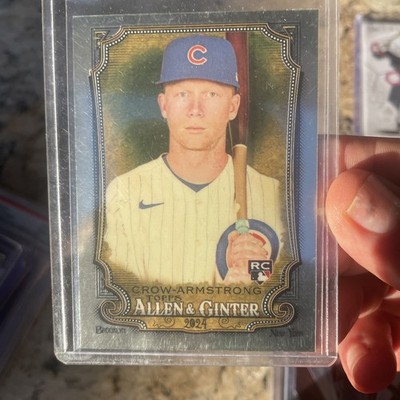 2024 Topps Allen & Ginter - Pete Crow-Armstrong #46 Silver Portrait (RC)