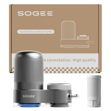 Faucet Water Filter, NSF 42 Certified Sink Filter with Blue Light,...