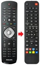 Fernbedienung geeignet für PHILIPS 50PFT4509/12 | 50PFT450912 | 50PUK6809