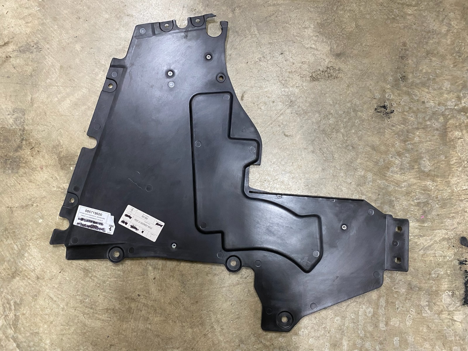 Ferrari 488 2016-2019 Front Left Underbody panel P/N 086719600