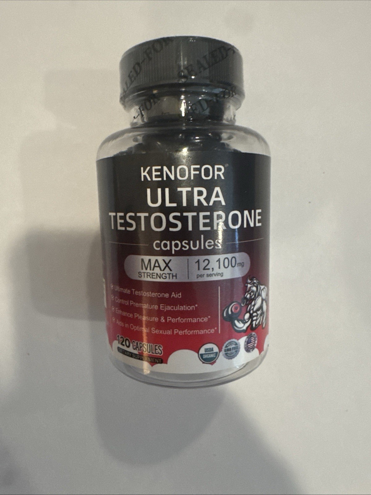 Ultra Testosteron #120 Capsules Supports Energy Endurance & Fitness Performance