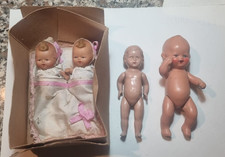 Bamboline antiche in biscuit , cartapesta , ceramica , plastica