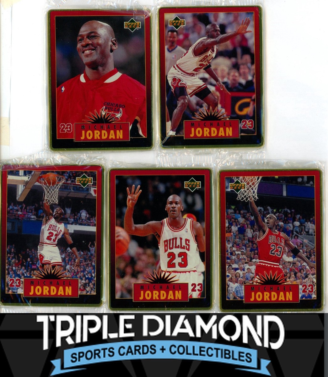 michael jordan 5 all metal collector cards worth
