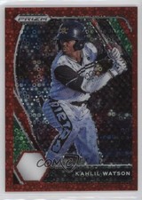 2021 Panini Prizm Draft Picks Red Donut Circle 21/99 Kahlil Watson #PDP16 0o1