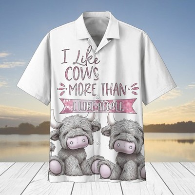 Highland Cattle Hawaiian Shirt Unisex Adult Hw5974