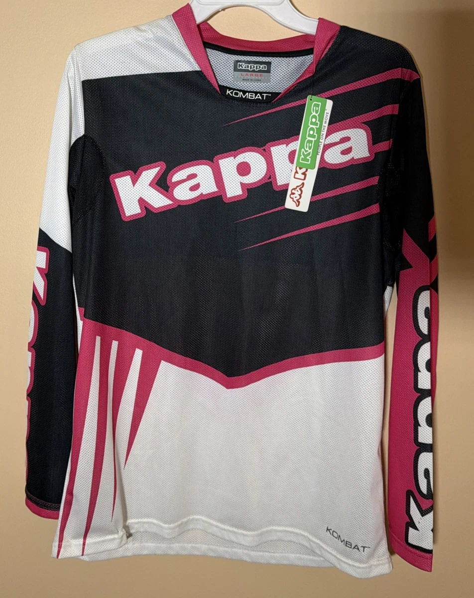 Maillot Cycliste Vintage Lampre Caffita 2005 Kappa - XXXL (Rose/Bleu)