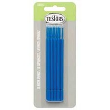 Testors Economy Paint Brush Set Carded Micro Sponges pkg 10 281213