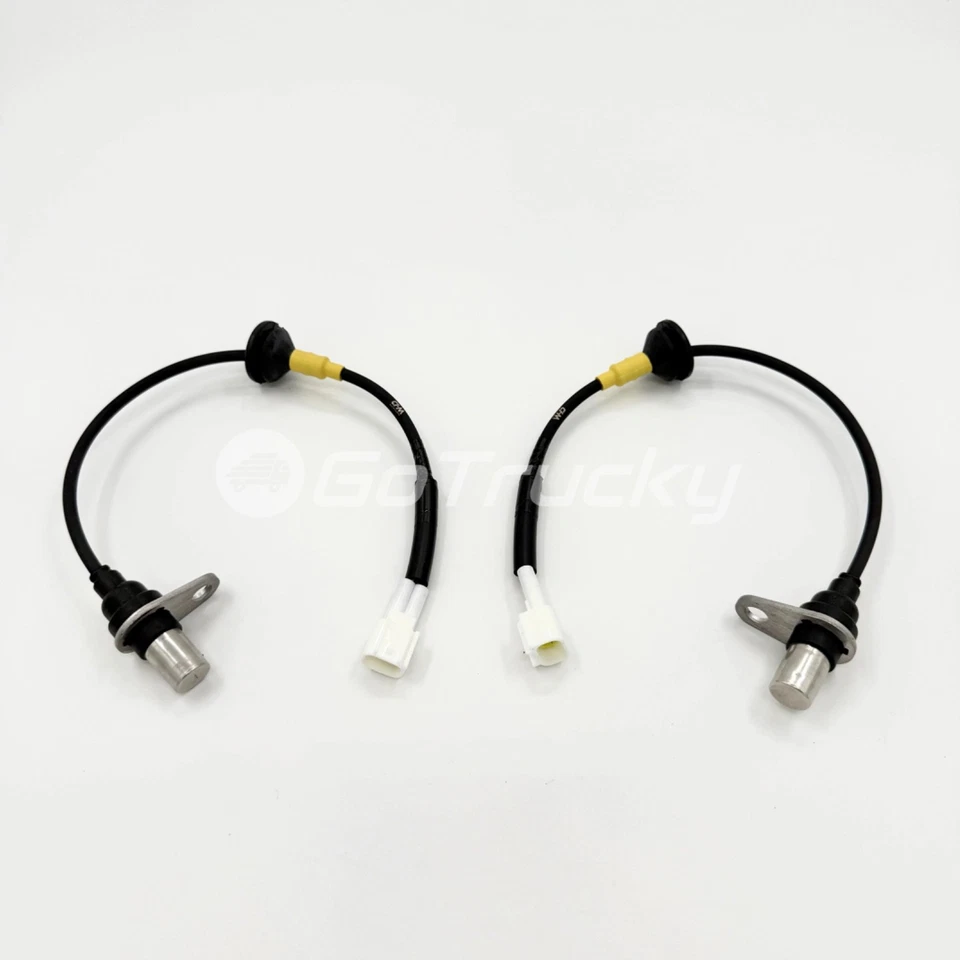 2x Sensor de velocidad de rueda ABS trasero para Isuzu NPR NPR-HD NQR 4HK1 4HE1 99-07 Foto 3 de 4