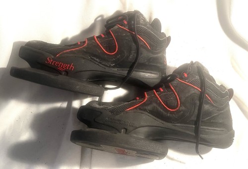 Strength Systems Plyometric Vertical Jump Training Shoes Black Red Men's Size 12