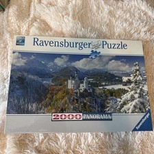 Ravensburger 2000 Piece Panorama Neuschwanstein Castle Puzzle 16 691 6 NEW