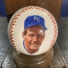 GEORGE BRETT SIGNED Official Ceramic Baseball Gartlan John Martin KC Royals