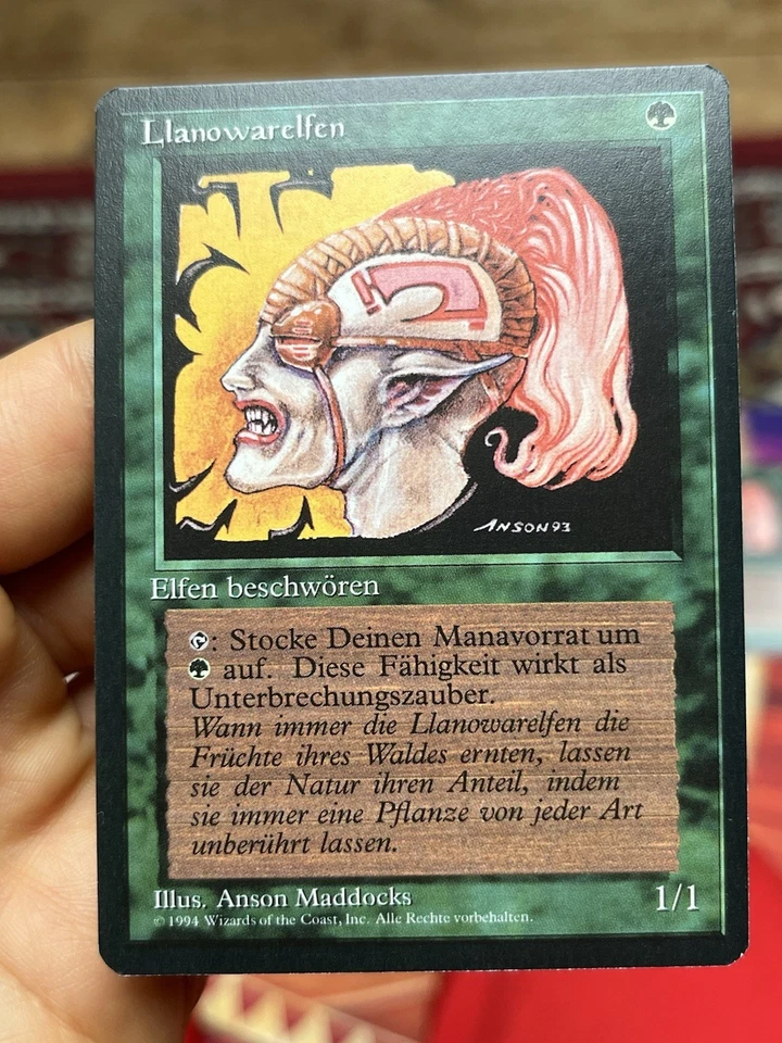 4x German FBB Llanowar Elves • Pack Fresh • MTG (1723) - Image 2 of 4