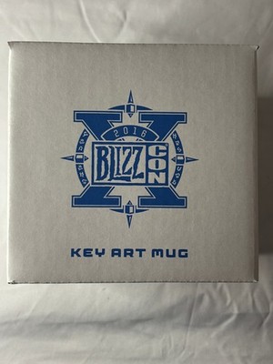 Blizzcon 2016 - Key Art Ceramic Mug - Large Size - Blizzard - NEW