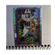 Topps Chrome 2025 Dawson Knox Buffalo Bills #33 PULSAR PARALLEL 