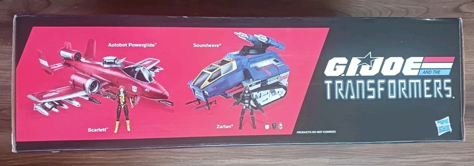 FIGURA SDCC COMIC CON TRANSFORMERS GI JOE ZARTAN SCARLETT SOUNDWAVE POWERGLIDE  Foto 2 de 4