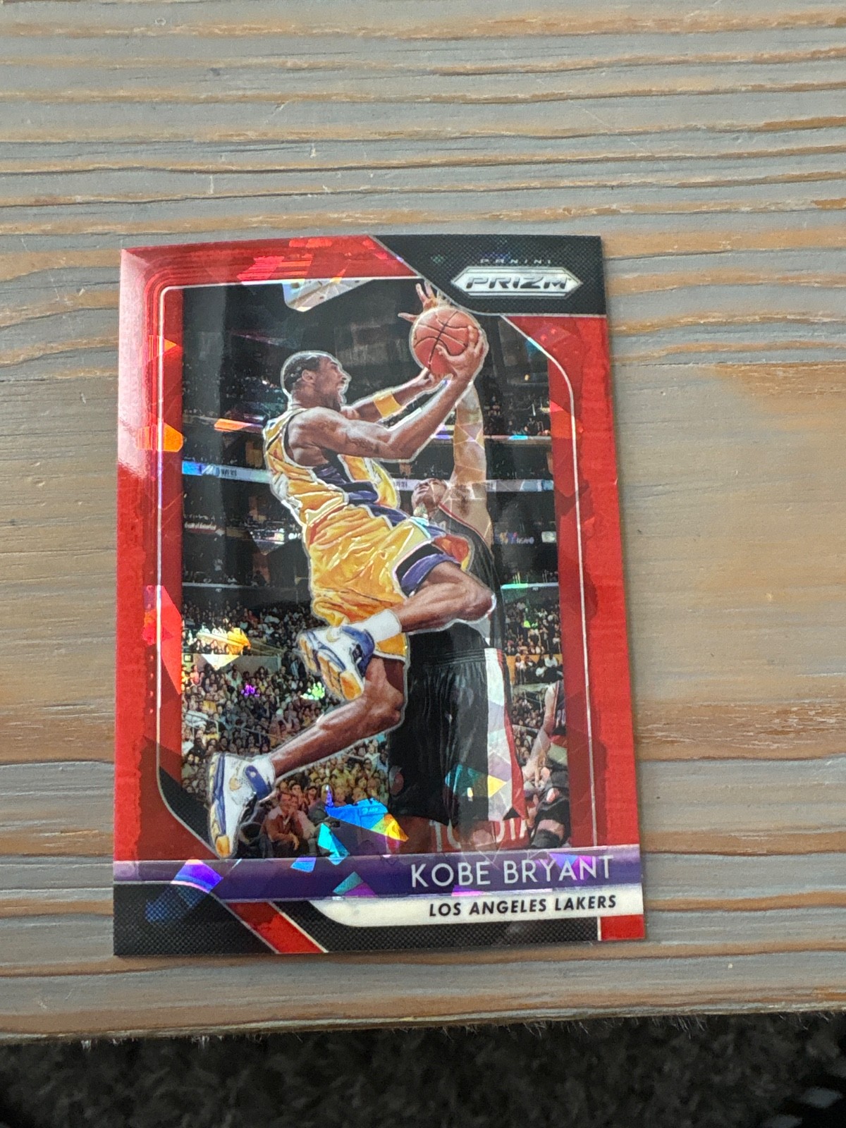 2018 Panini Prizm Kobe Bryant Red Ice