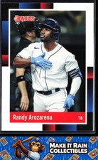 Randy Arozarena 2022 Donruss 1988 Retro #275 Tampa Bay Rays Baseball