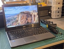 Acer Aspire 4820T Windows 10 Pro Laptop - Core i3 8GB RAM 128GB SSD DVD Drive