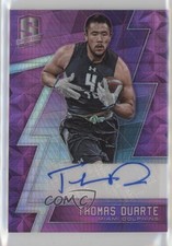 2016 Panini Spectra Rookie Auto Neon Pink 8/10 Thomas Duarte #226 Auto 1p5