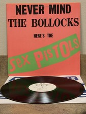 Sex Pistols Never Mind the Bollocks LP Vinyl Warner Bros Original 1977 Press EX