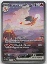 Charizard ex Special Illustration Rare Holo SV: Scarlet & Violet 151 199/165 LP