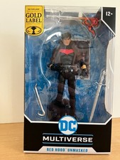 Red Hood unmasked DC New 52 McFarlane DC Multiverse gold label Walmart exclusive