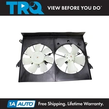TRQ Dual Radiator A/C Cooling Fan Assembly for 05-10 Scion TC 2.4L New