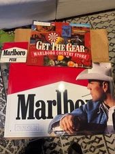 Marlboro Country Store , Get The Gear Phillip Morris 1994 Metal Sign
