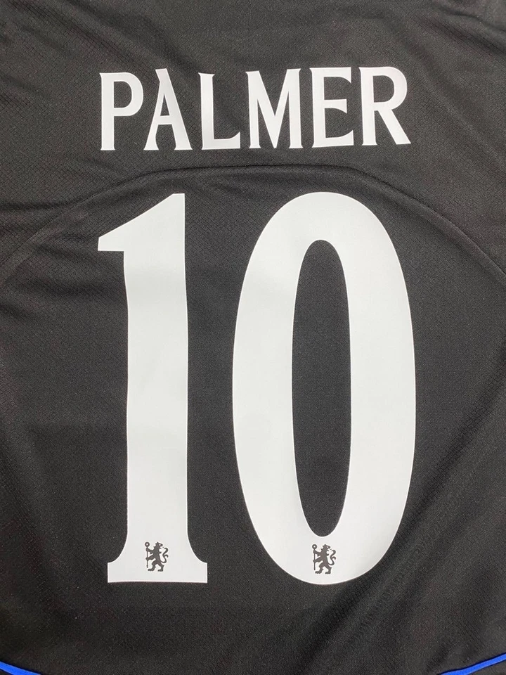Camiseta de fútbol Chelsea Third manga corta Palmer #10 para hombre todas las tallas Foto 4 de 4