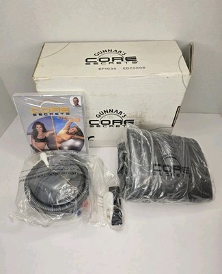 Gunnar Peterson's CORE Secrets DVDs + Fitness Ball And Pump Workout System