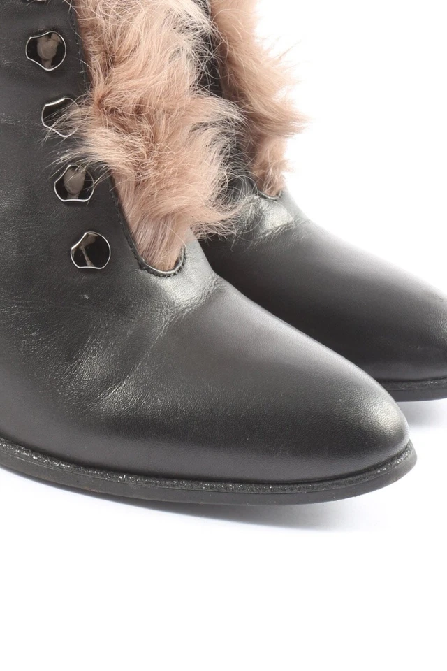 PEPEN SOLE Botas con cremallera Mujeres Botines Talla EU 39 negro look casual - Imagen 3 de 4