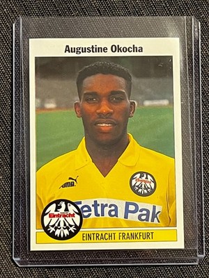 PANINI BUNDESLIGA FOOTBALL STICKER '95 JAY JAY OKOCHA FRANKFURT #88 TOPLOADER 3