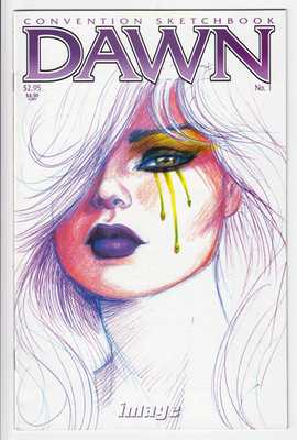 Image Comics  DAWN : CONVENTION SKETCHBOOK #1  Joseph Michael Linsner  2002