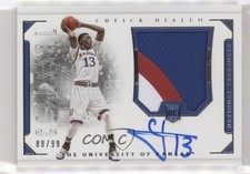 2016 Panini National Treasures Collegiate 88/99 Cheick Diallo #124 Auto 1le