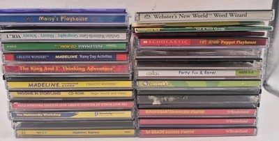 Game Lot 30 PC CD-ROM for Windows 90s-00s Children s Educational/Fun Madeline