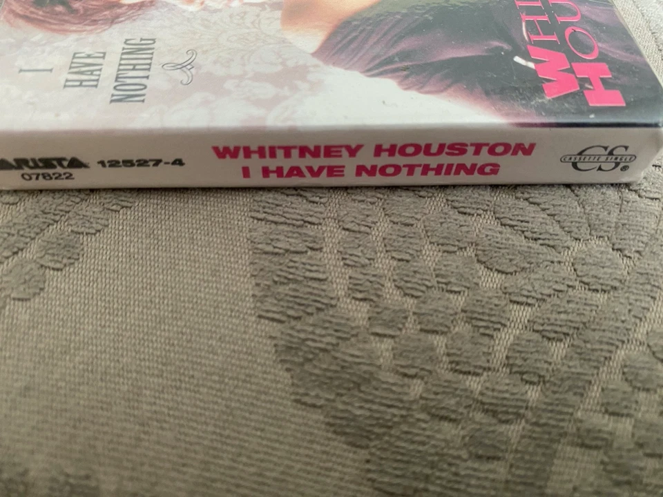 SEALED WHITNEY HOUSTON I HAVE NOTHING CASSETTE SINGLE RARE! - Image 2 of 4